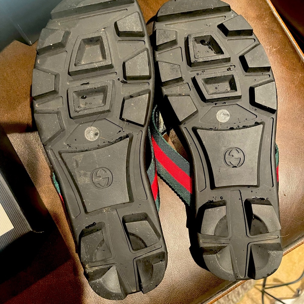 Brand new Gucci flip flops